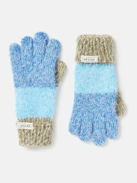 Accessories Boys Joules BlueNavy Knitted Gloves