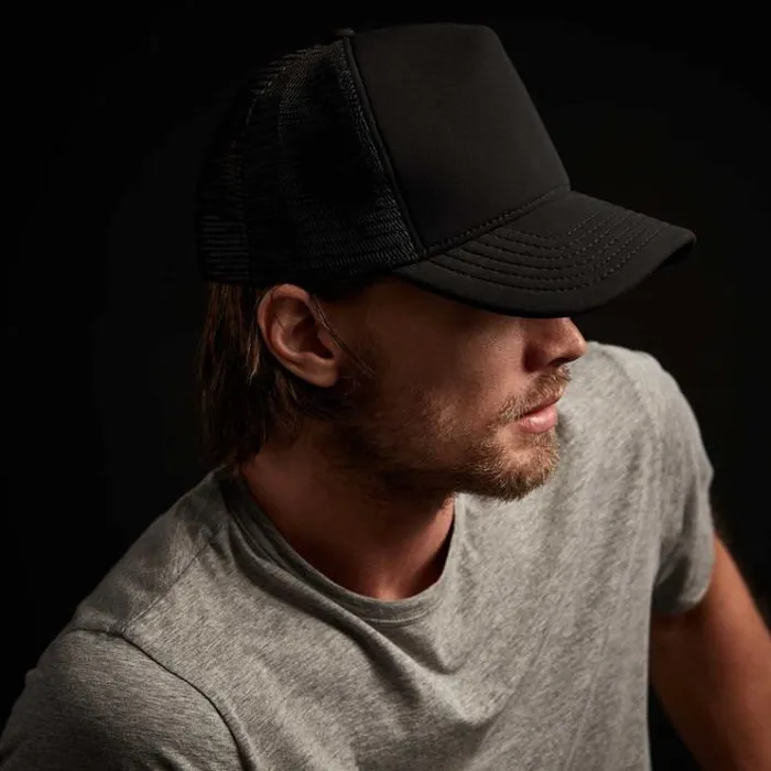 Accessories Men James Perse Scuba Trucker Hat Black