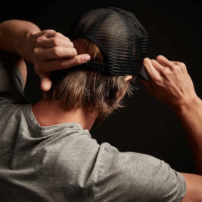 Accessories Men James Perse Scuba Trucker Hat Black