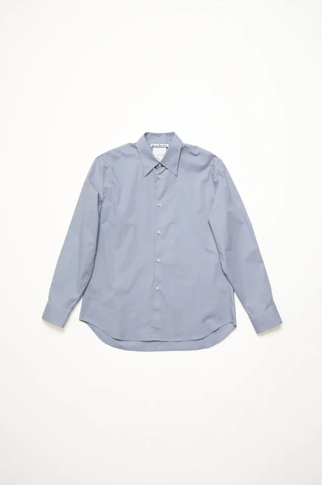 Acne Studios Buttonup Shirt Dusty Blue Men Shirts