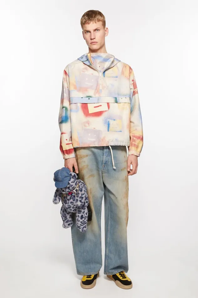 Acne Studios Hooded Jacket Multicolor Women Outerwear