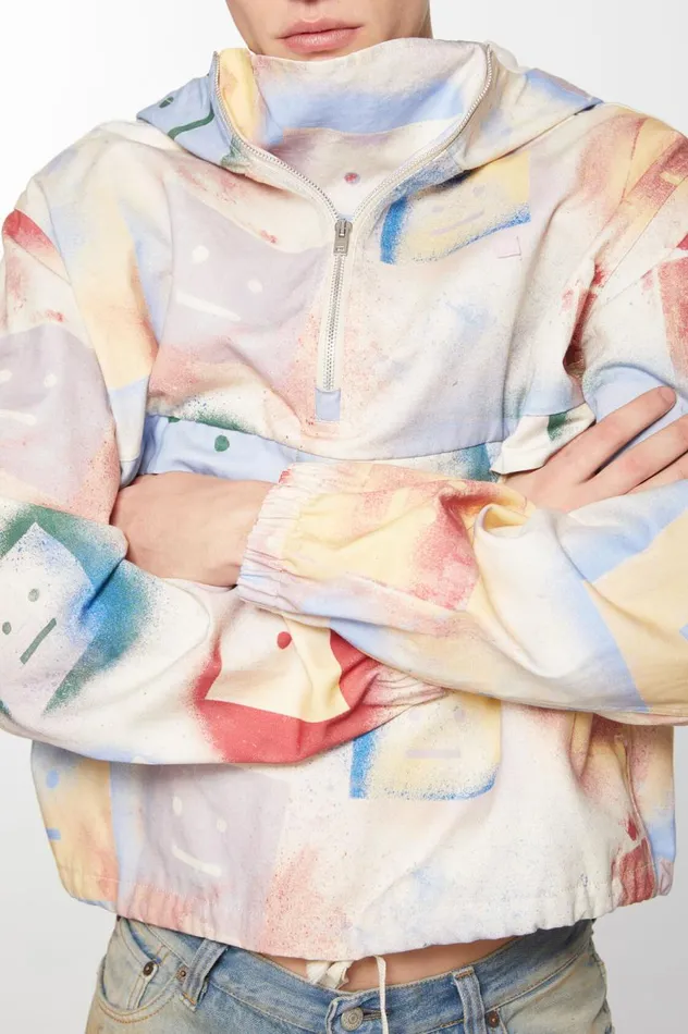 Acne Studios Hooded Jacket Multicolor Women Outerwear