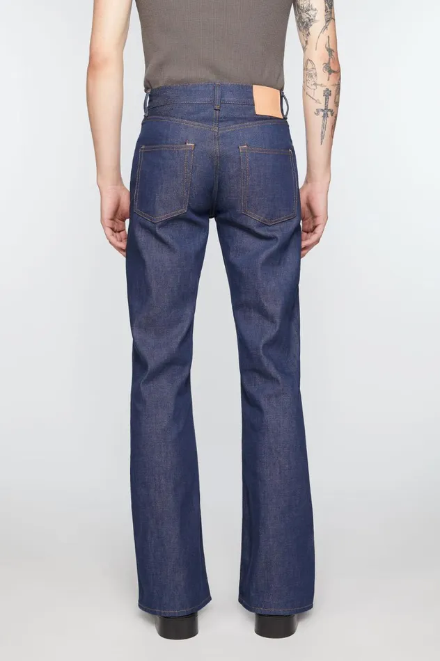 Acne Studios Regular Fit Jeans 8211 1992 Indigo Blue Men Jeans