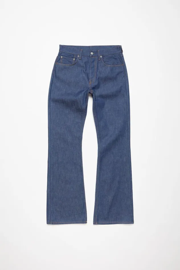Acne Studios Regular Fit Jeans 8211 1992 Indigo Blue Men Jeans
