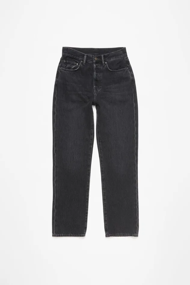 Acne Studios Regular Fit Jeans 8211 Mece Black Women Jeans