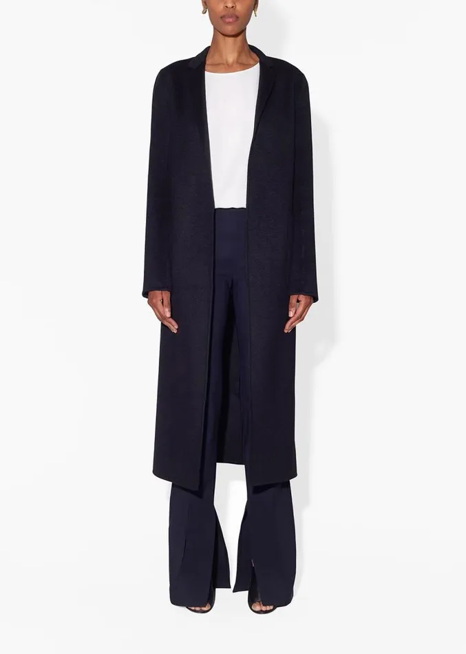 Adam Lippes Jackets and Coats Menwear Coat In Zibelline Cashmere Black 8211 Women Adam Lippes Jackets and Coats Menwear Coat In Zibelline Cashmere Black 8211 Women