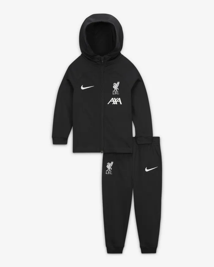 All Clothing Kids Nike Liverpool FC Strike Blackblackwhitewhite