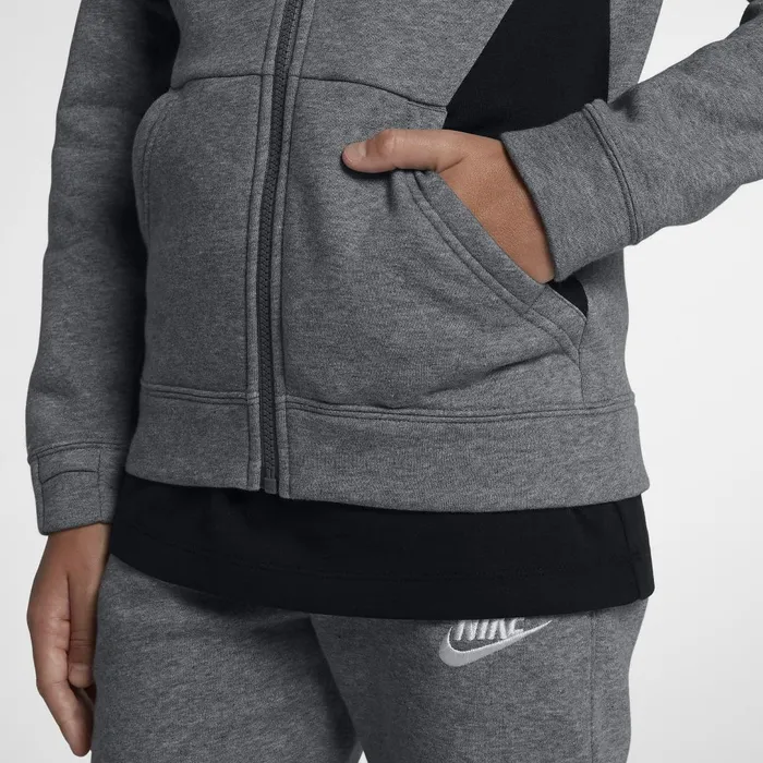 All Clothing Kids Nike Sportswear Carbon Heatherblackwhite