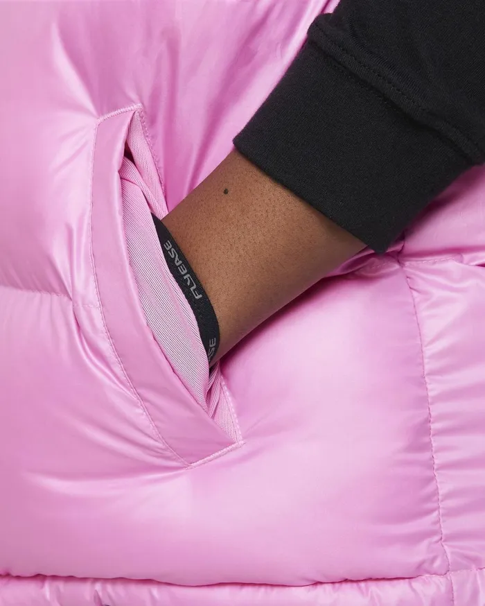 All Clothing Kids Nike Sportswear Heavyweight Synthetic Fill EasyOn Playful Pinkamber Brownpinksicle