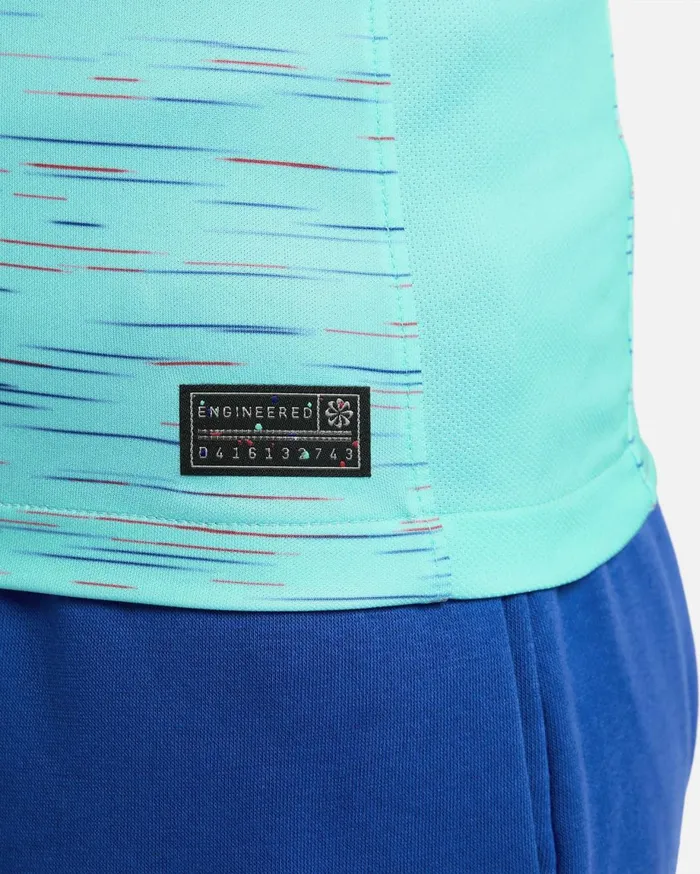 All Clothing Women Nike FC Barcelona 202324 Stadium Third Light Aquaroyal Blueuniversity Redblack