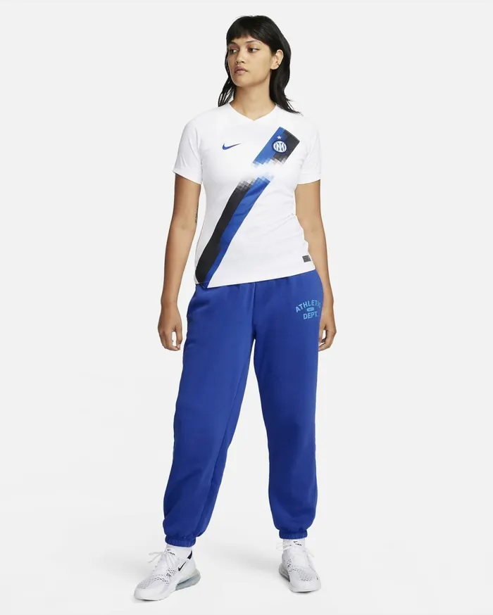 All Clothing Women Nike Inter Milan 202324 Stadium Away Whitelyon Blue