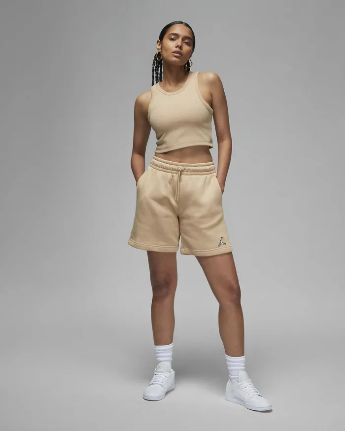 All Clothing Women Nike Jordan Brooklyn Fleece Desert