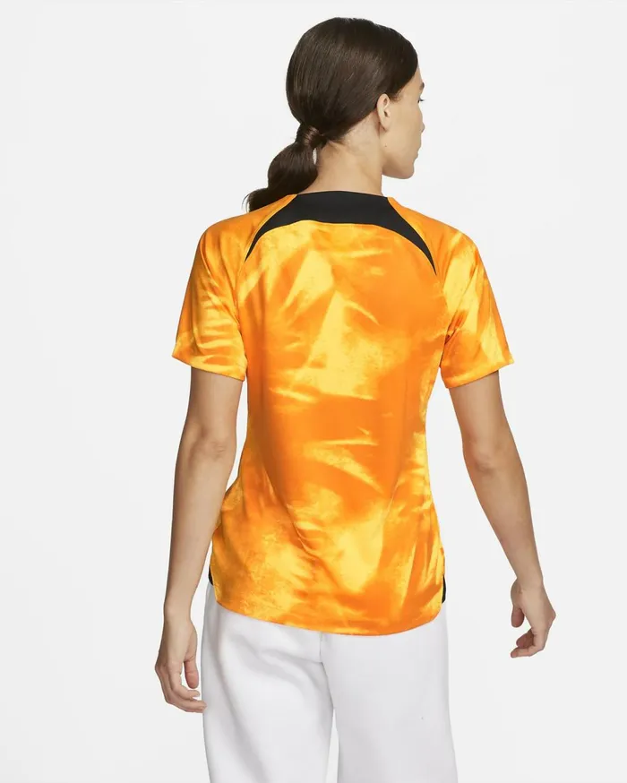 All Clothing Women Nike Netherlands 202223 Stadium Home Laser Orangeblack