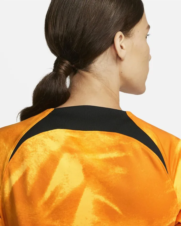 All Clothing Women Nike Netherlands 202223 Stadium Home Laser Orangeblack