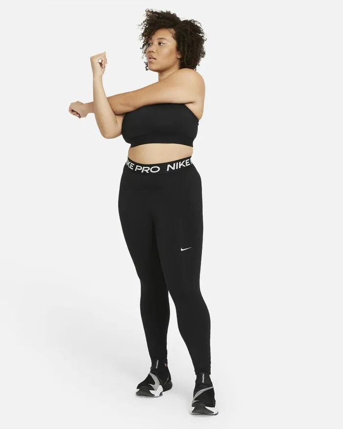 All Clothing Women Nike Pro 365 Blackwhite