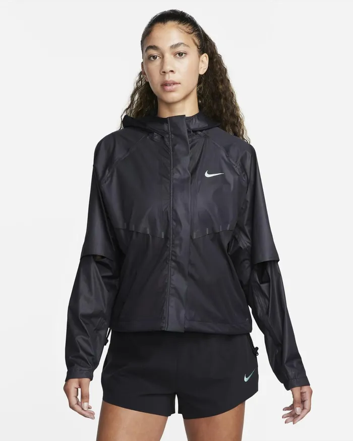 All Clothing Women Nike Running Division Aerogami Black
