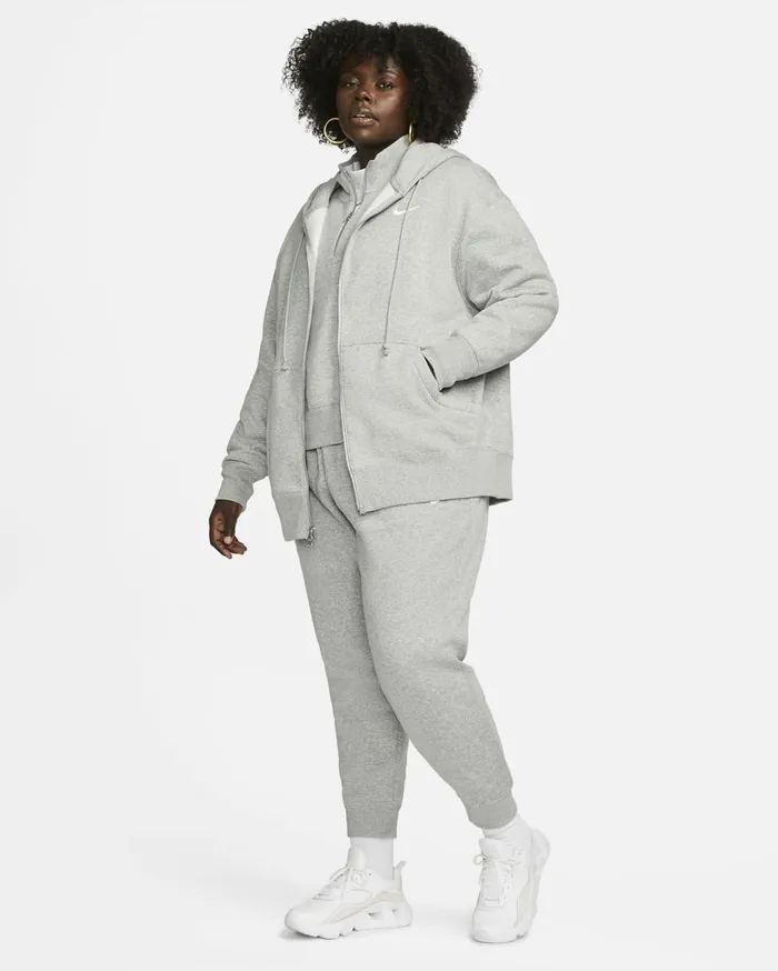 All Clothing Women Nike Sportswear Phoenix Fleece Dark Grey Heathersail