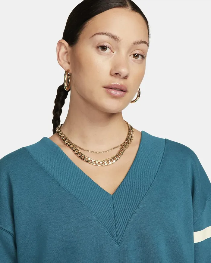 All Clothing Women Nike Sportswear Phoenix Fleece Geode Teal