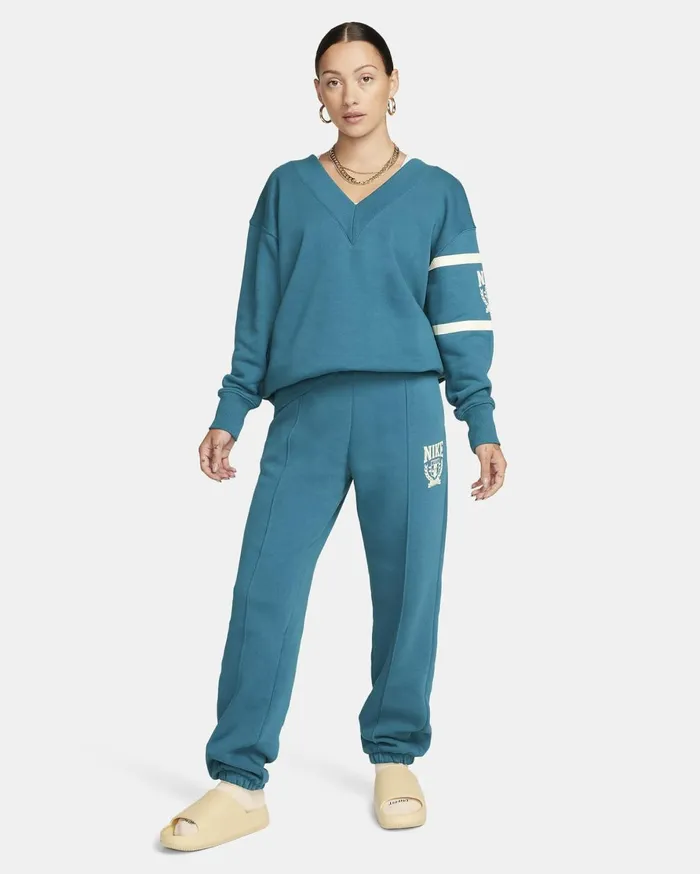 All Clothing Women Nike Sportswear Phoenix Fleece Geode Teal