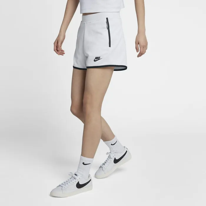All Clothing Women Nike Sportswear Tech Fleece Whiteblack