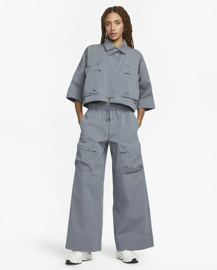 All Clothing Women Nike Sportswear Tech Pack Grey Heathercool Grey