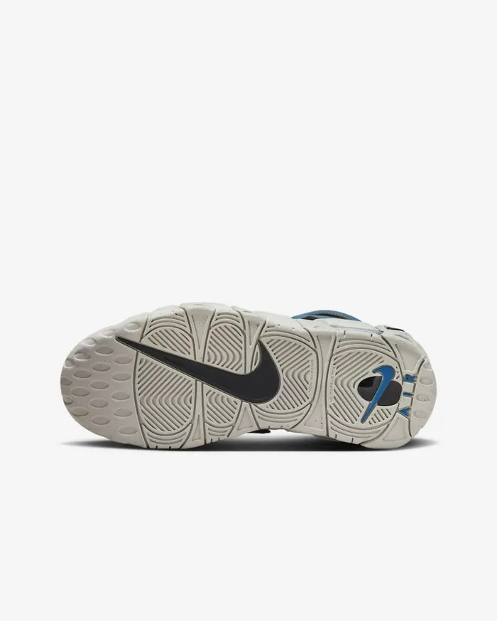 All Shoes Kids Nike Air More Uptempo Light Iron Oreiron Greyblackindustrial Blue