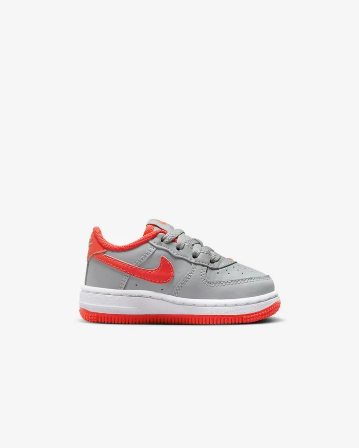 All Shoes Kids Nike Force 1 Light Smoke Greywhitebright Crimson