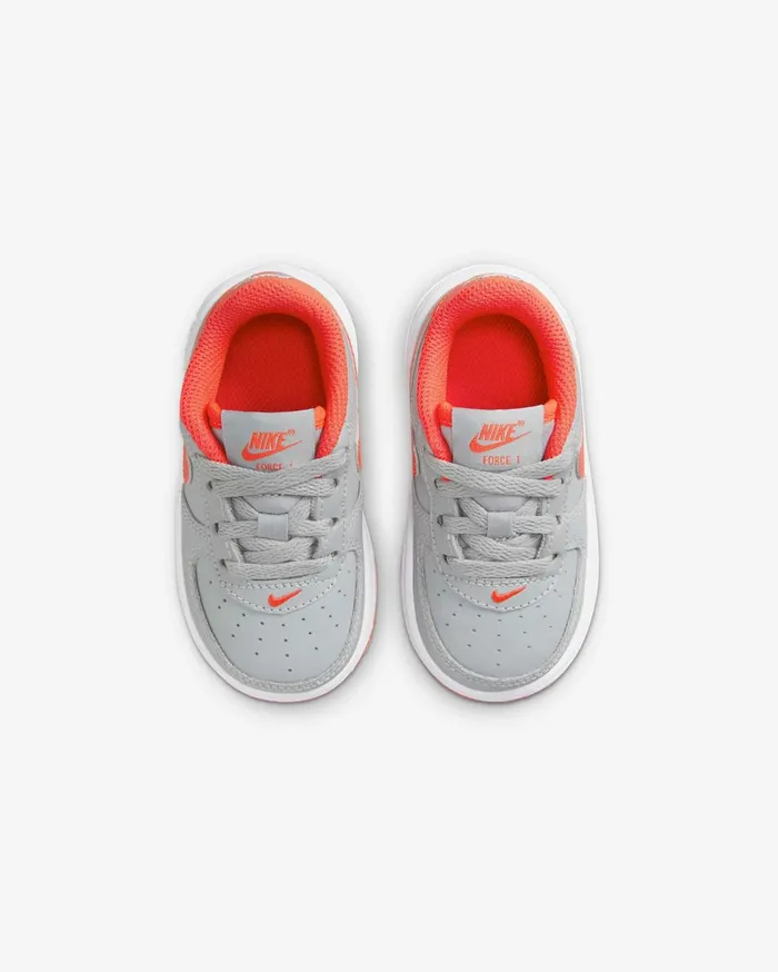 All Shoes Kids Nike Force 1 Light Smoke Greywhitebright Crimson