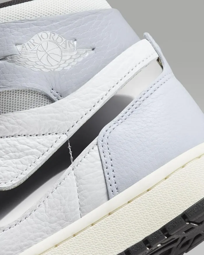 All Shoes Women Nike Air Jordan 1 Zoom Air CMFT 2 Whitephoton Dustwolf Greymetallic Silver