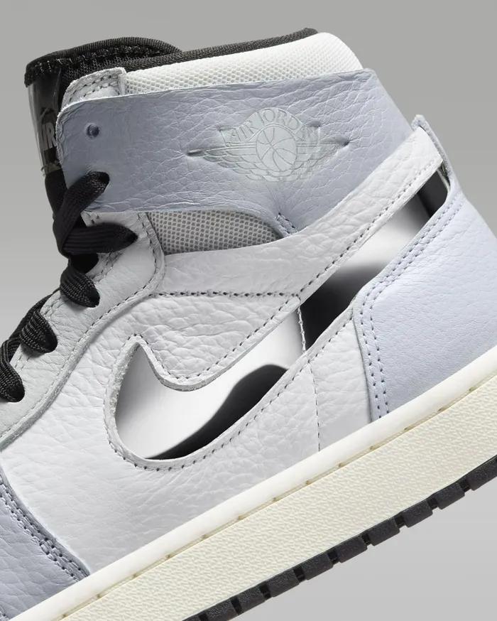 All Shoes Women Nike Air Jordan 1 Zoom Air CMFT 2 Whitephoton Dustwolf Greymetallic Silver