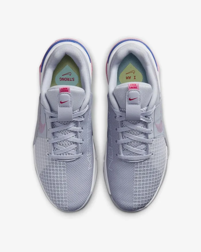 All Shoes Women Nike Metcon 8 Football Greyblue Whispermedium Soft Pinkwhite