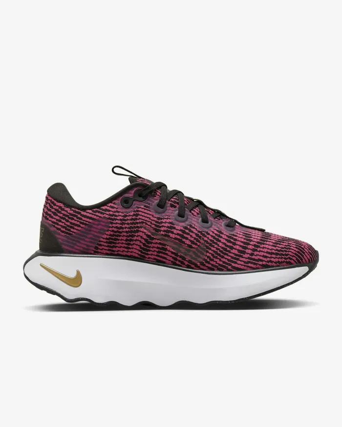 All Shoes Women Nike Motiva Blackmetallic Goldwhitefireberry