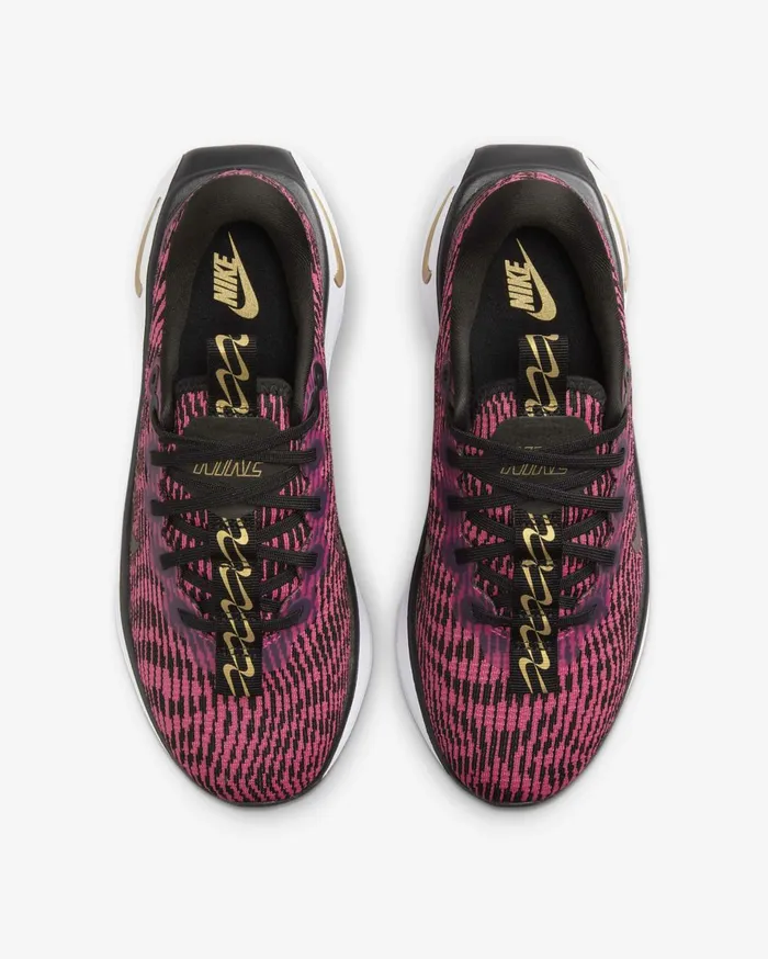 All Shoes Women Nike Motiva Blackmetallic Goldwhitefireberry