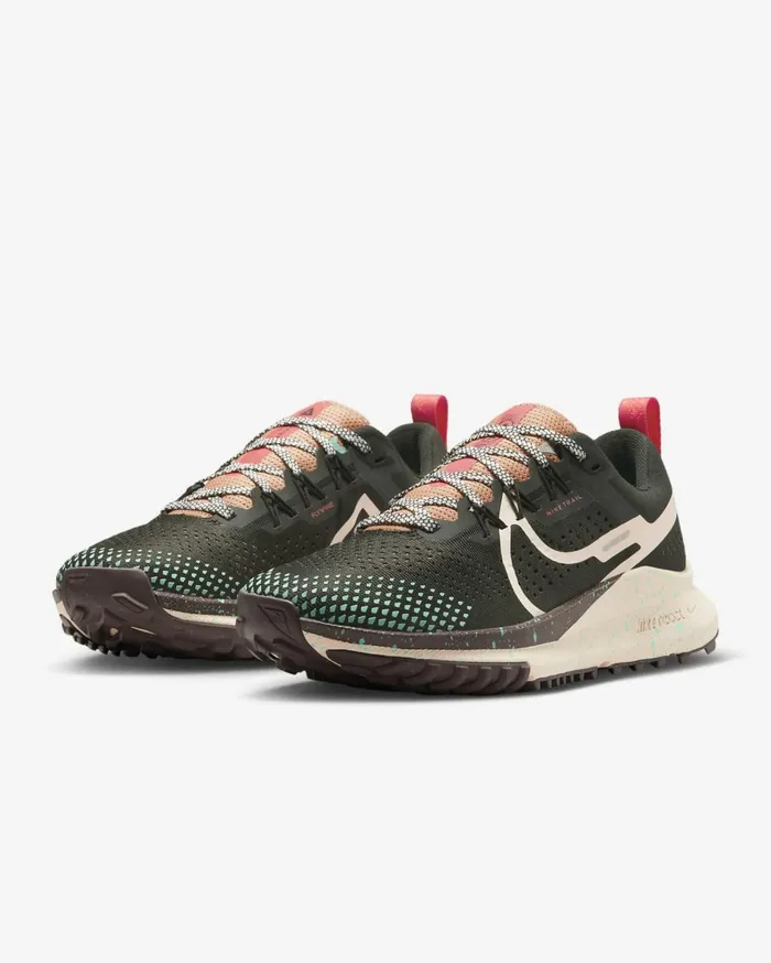 All Shoes Women Nike Pegasus Trail 4 Sequoiaamber Brownemerald Riseguava Ice