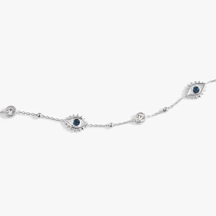 Anklets Women Alex And Ani Evil Eye Crystal Anklet Stainless Steel Gold