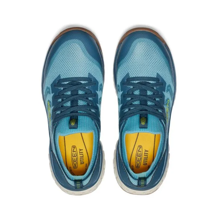 Arvada Shift CarbonFiber Toe Reef WatersLegion Blue Work Slipon Women KEEN Work Boots and Shoes