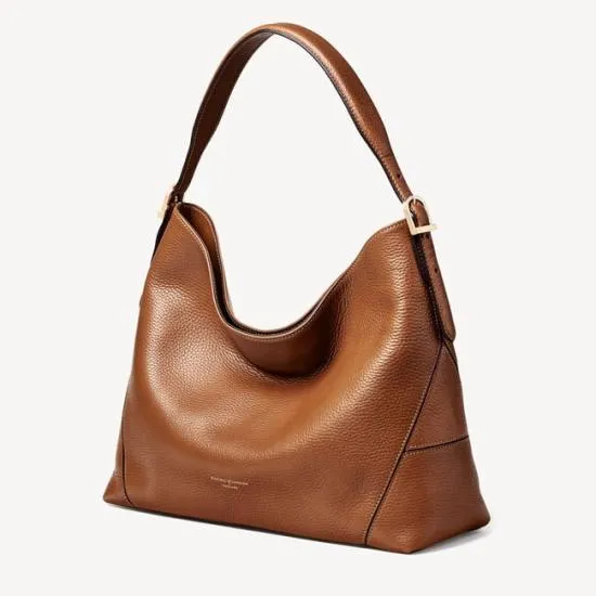 Aspinal Hobo Bag Tan Pebble Women Aspinal Of London Tote