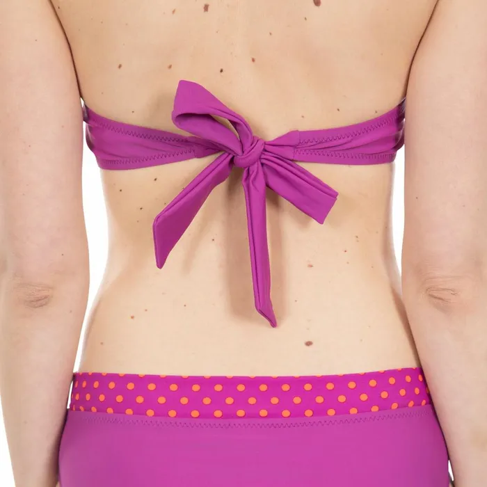 Aubrey Halterneck Bikini Top Purple Orchid Women Trespass Swimwear