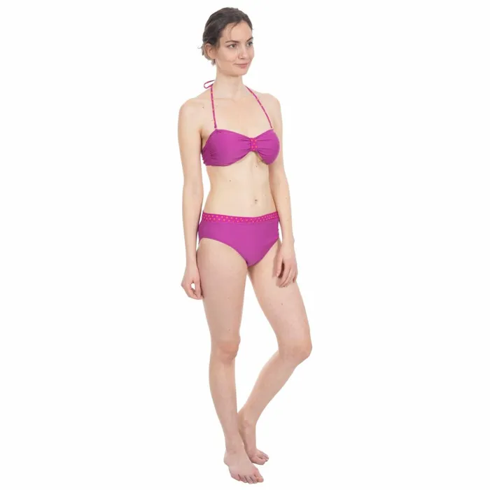Aubrey Halterneck Bikini Top Purple Orchid Women Trespass Swimwear