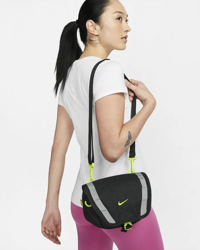 Bags And Backpacks Women Nike Hike Blackparticle Greyatomic Green