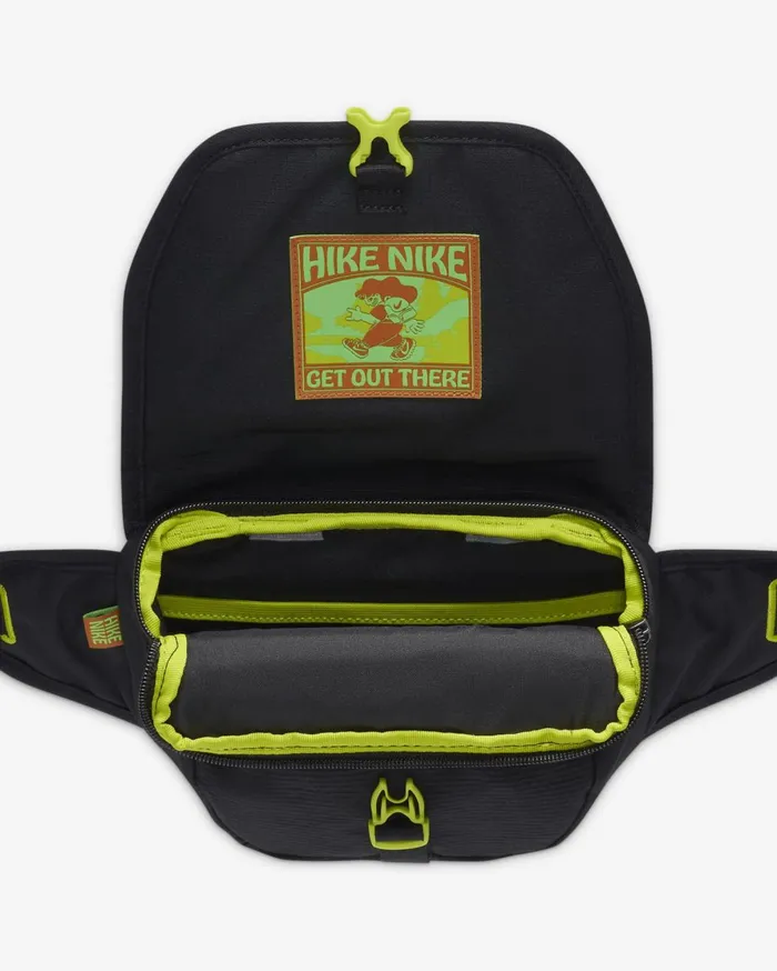 Bags And Backpacks Women Nike Hike Blackparticle Greyatomic Green