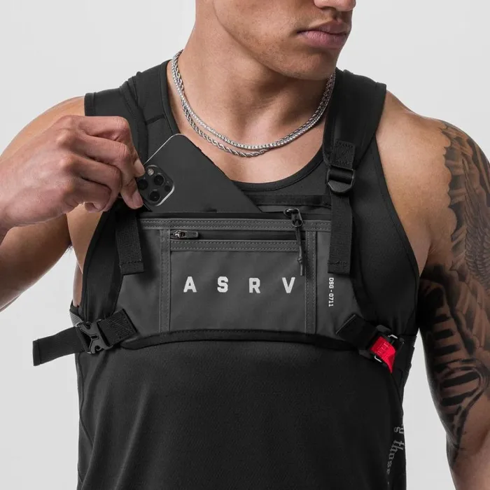 Bags Men ASRV Cordura Lightweight Chest Pack Reflective