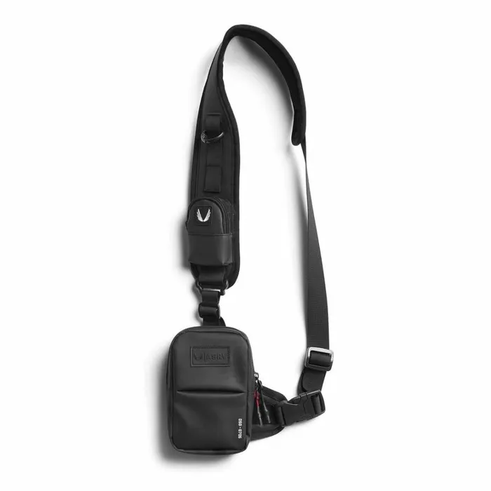 Bags Men ASRV Waterproof Holster Sling Bag Black