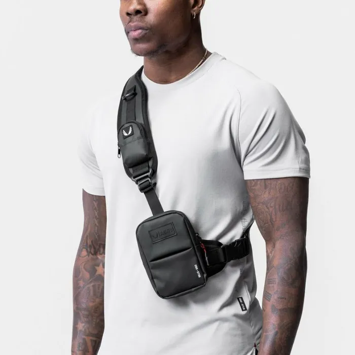 Bags Men ASRV Waterproof Holster Sling Bag Black