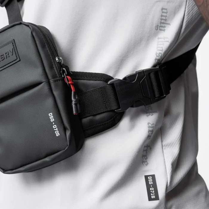 Bags Men ASRV Waterproof Holster Sling Bag Black