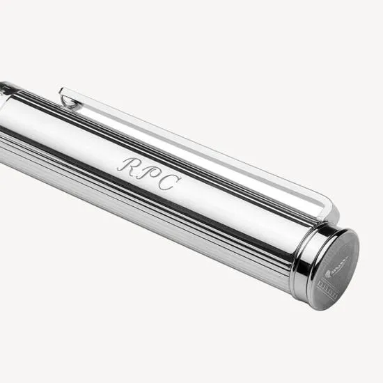 Ballpoint Pen Sterling Silver 925 Women Aspinal Of London Luxury Engraved Pens