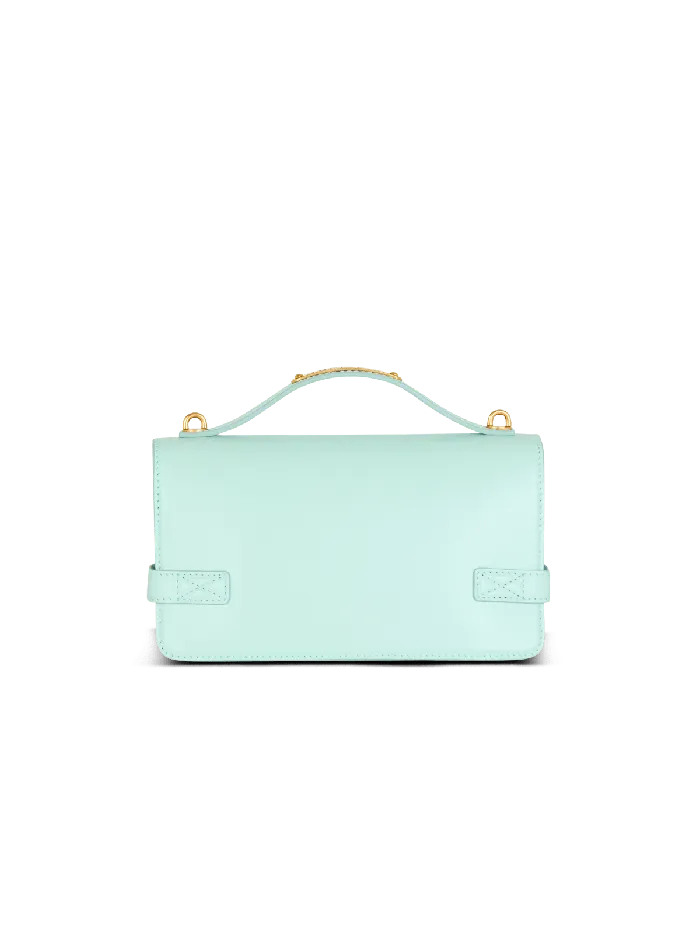 Balmain Handbags Women BBuzz Shoulder 24 Calfskin Bag Blue
