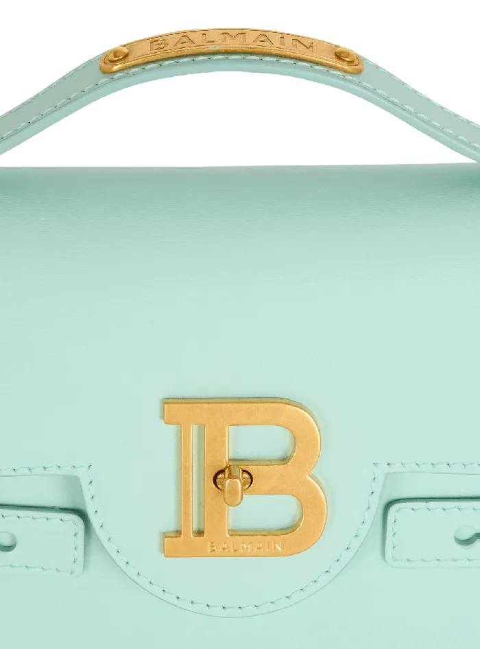 Balmain Handbags Women BBuzz Shoulder 24 Calfskin Bag Blue