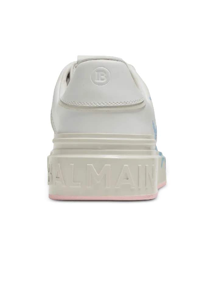 Balmain Sneakers Women BCourt Leather Sneakers White