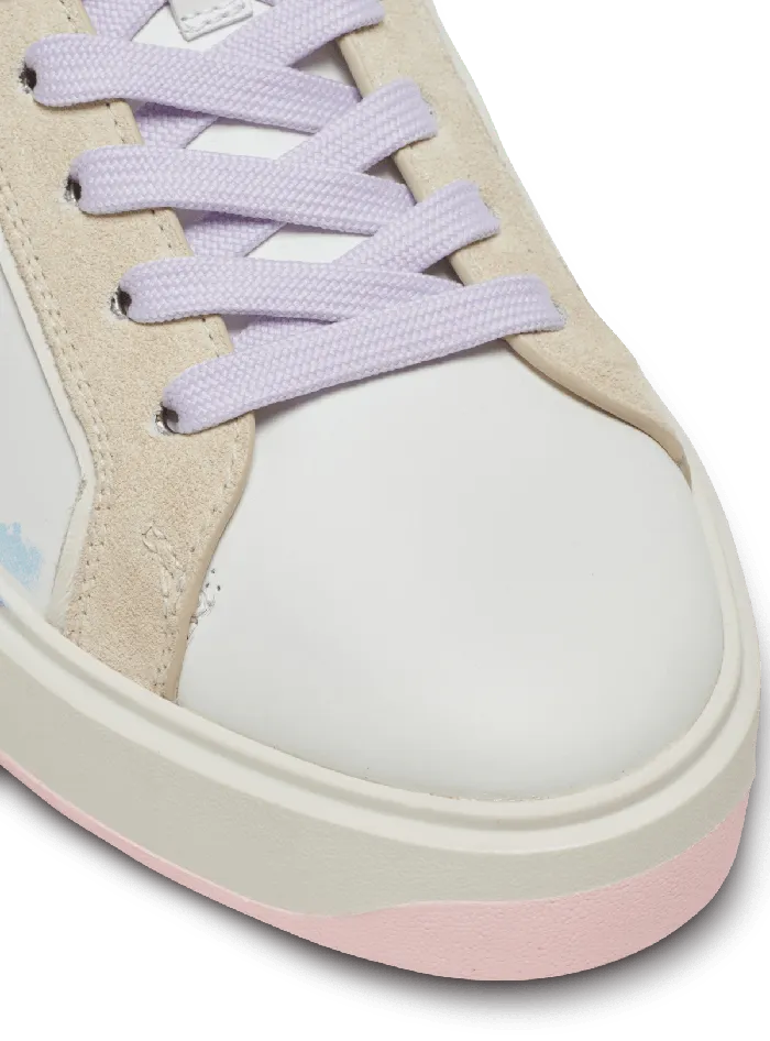 Balmain Sneakers Women BCourt Leather Sneakers White